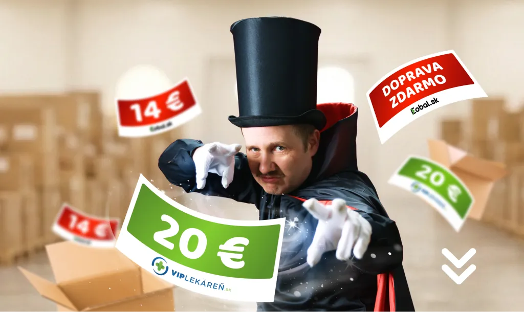 Darčeková poukážka na VIP lekáreň za nákup nad 400 €