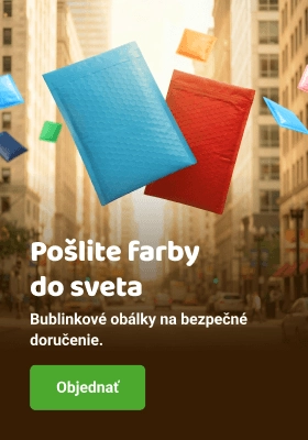 Bublinkové obálky barevné