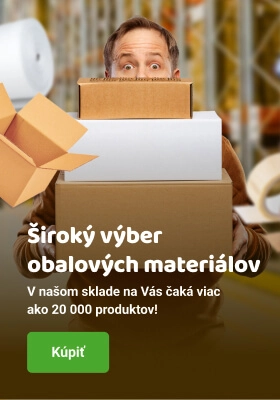 Široký výber obalových materiálov
