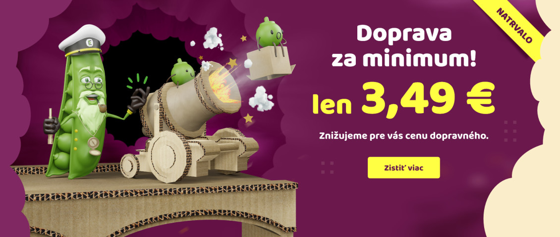 Natrvalo znižujeme dopravné
