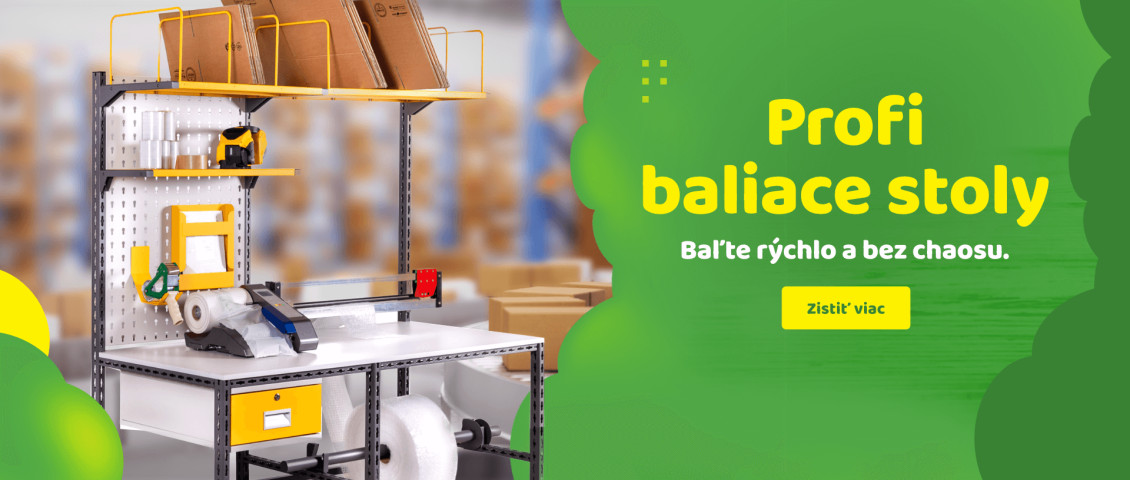 Baliace stoly vám uľahčia prácu