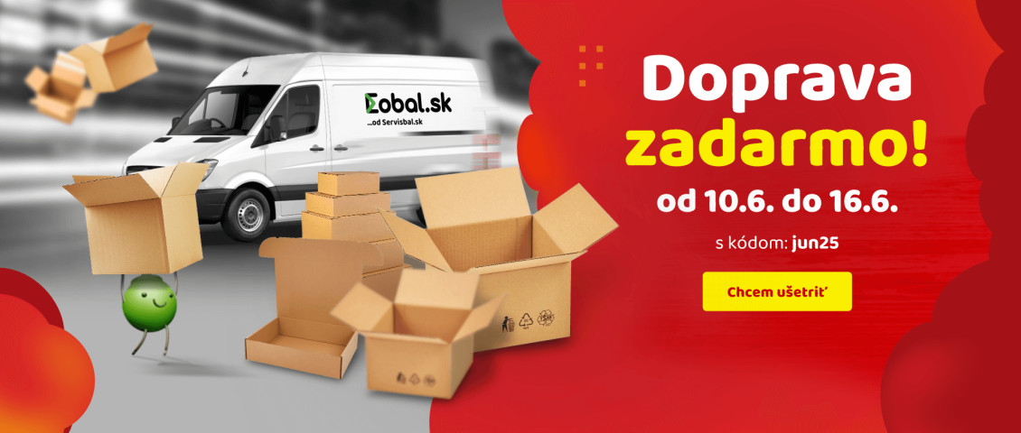 Pri nákupe nad 40 € máte dopravu zadarmo