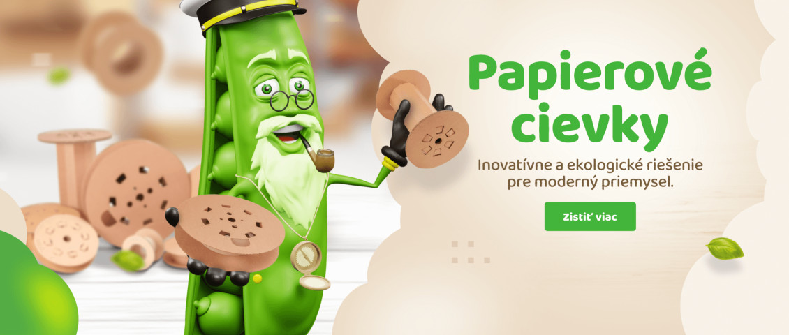 Praktické a ekologické papierové cievky