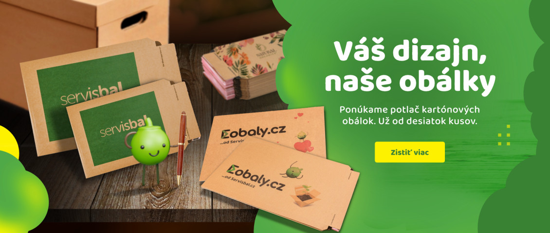 Ponúkame potlač obálok