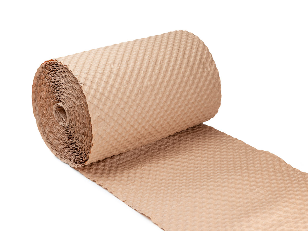 Levně Bublinkový razený papier v kotúči šírky 300 mm, 50 m