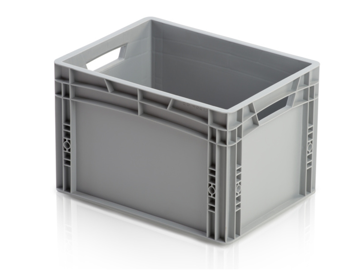 Levně Euro prepravka 400x300x270 - sivá