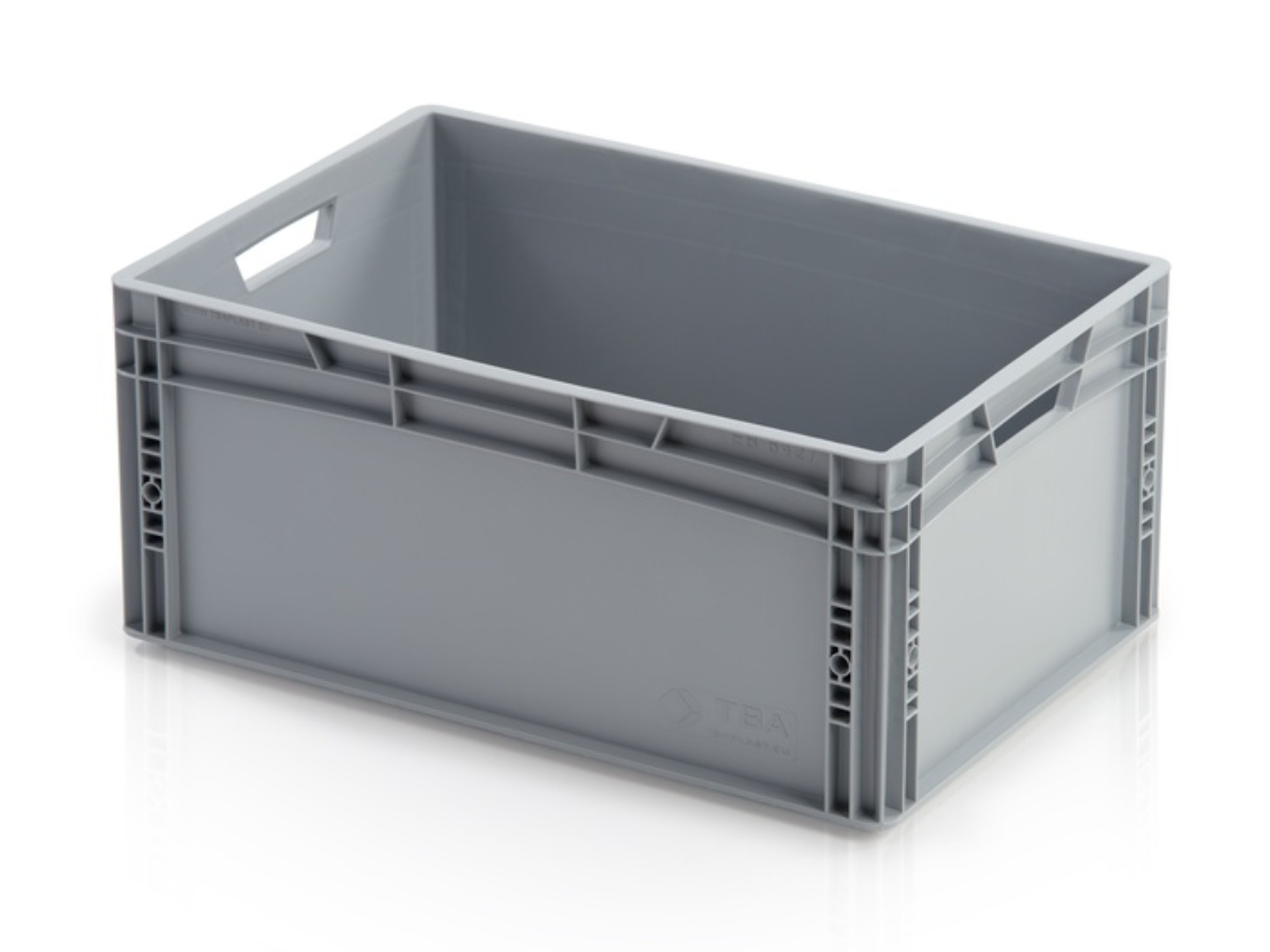 Levně Euro prepravka 600x400x170 - sivá