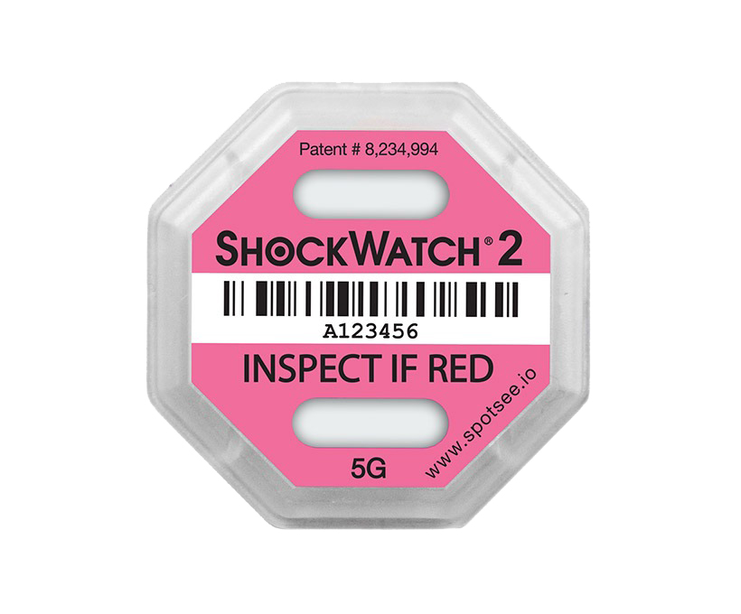 Levně Indikátor nárazu Shockwatch 2 - 5 g, ružový