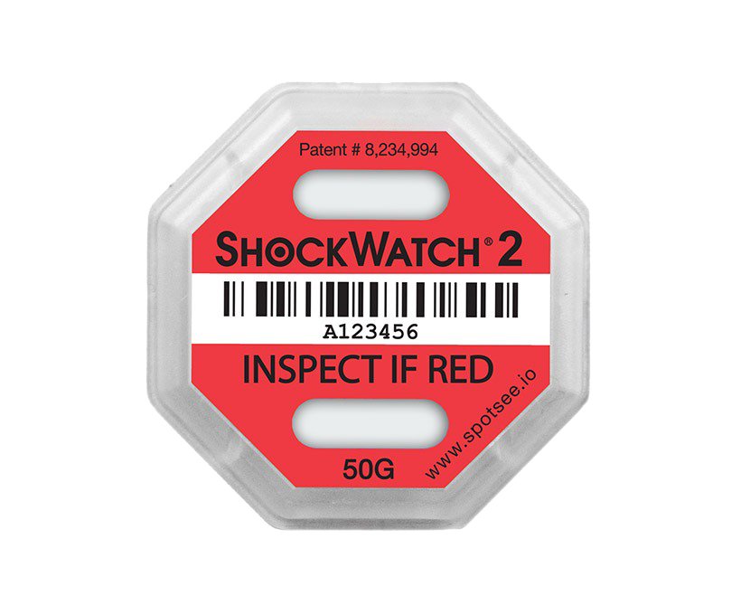 Levně Indikátor nárazu Shockwatch 2 - 50 g, červený