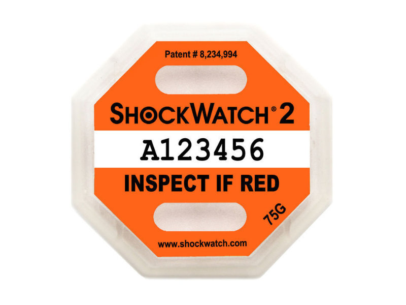 Levně Indikátor nárazu Shockwatch2 - 75 g, oranžový