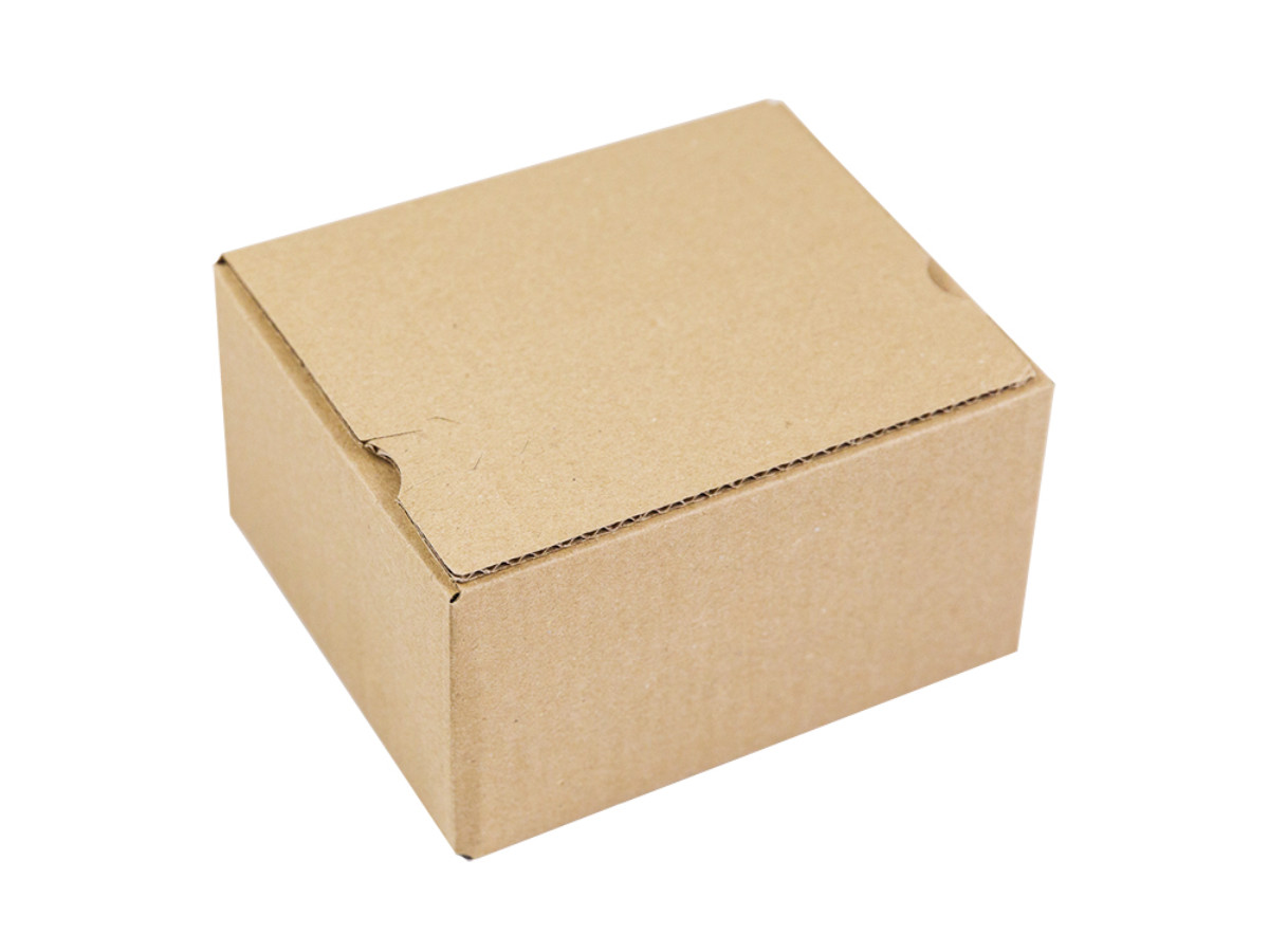 Levně 10 ks - Krabica SPEEDBOX 206x206x115 3VVL 1LP hnedá