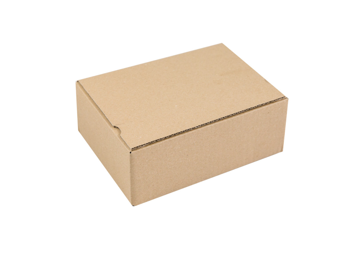 Levně 10 ks - Krabica SPEEDBOX 236x166x95 3VVL 1LP hnedá