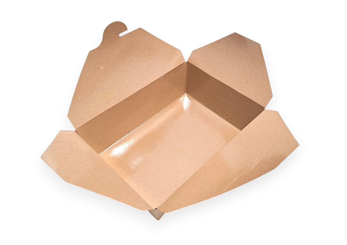Levně 200 ks - Krabička na jedlo L 195x138x65 mm - 2000ml