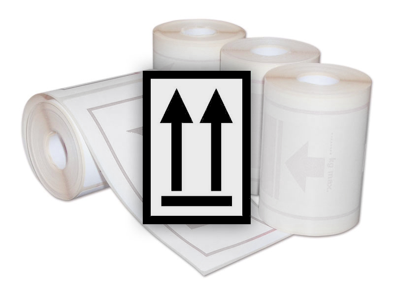 100 ks - Manipulačná značka TÝMTO SMEROM NAHOR