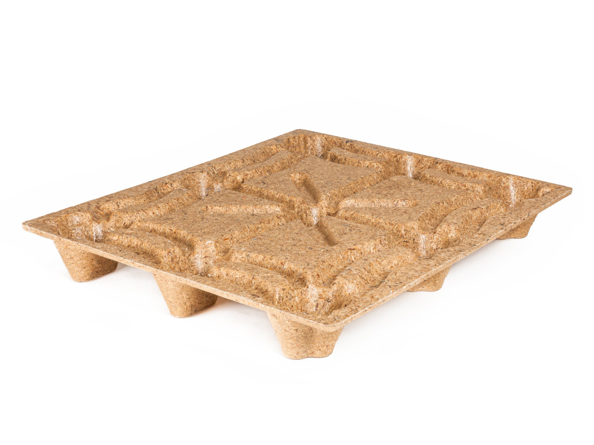 Levně Paleta lisovaná INKA F10 - 1200x1000x135 - nosnosť 900 kg