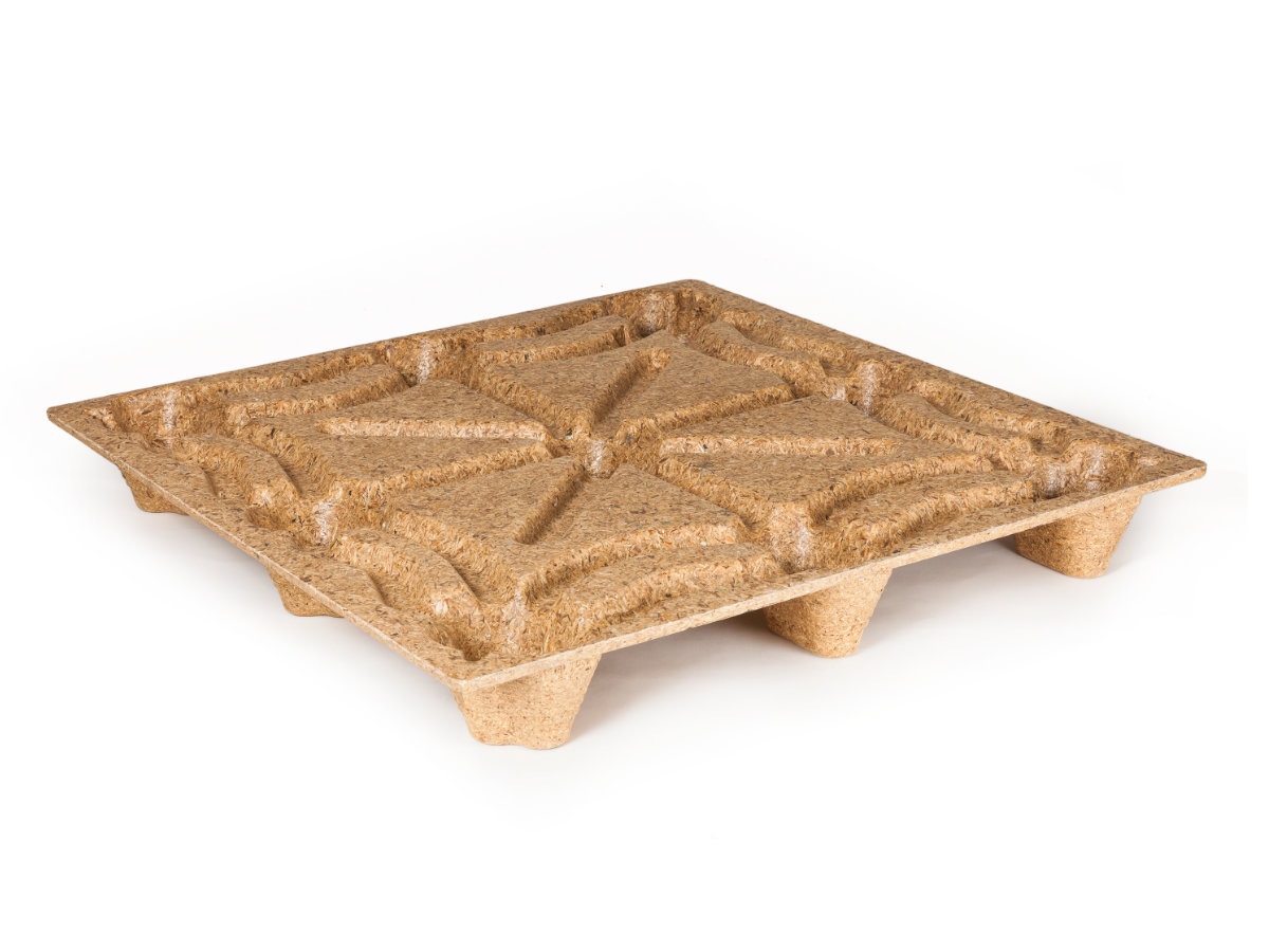 Levně Paleta lisovaná INKA F11 - 1140x1140x135 (container) - nosnosť 900 kg
