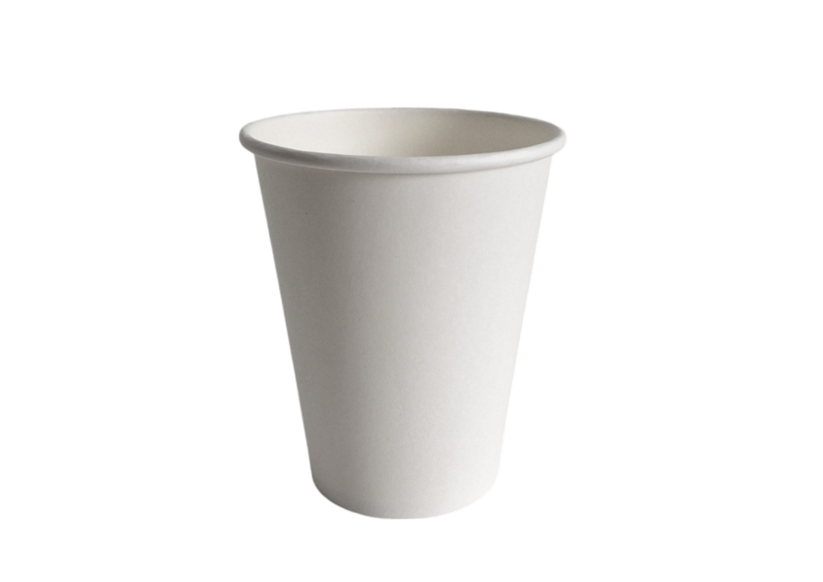 Levně 800 ks - Papierový pohár biely 420 ml, priemer 90 mm (0,3 L/12 oz)
