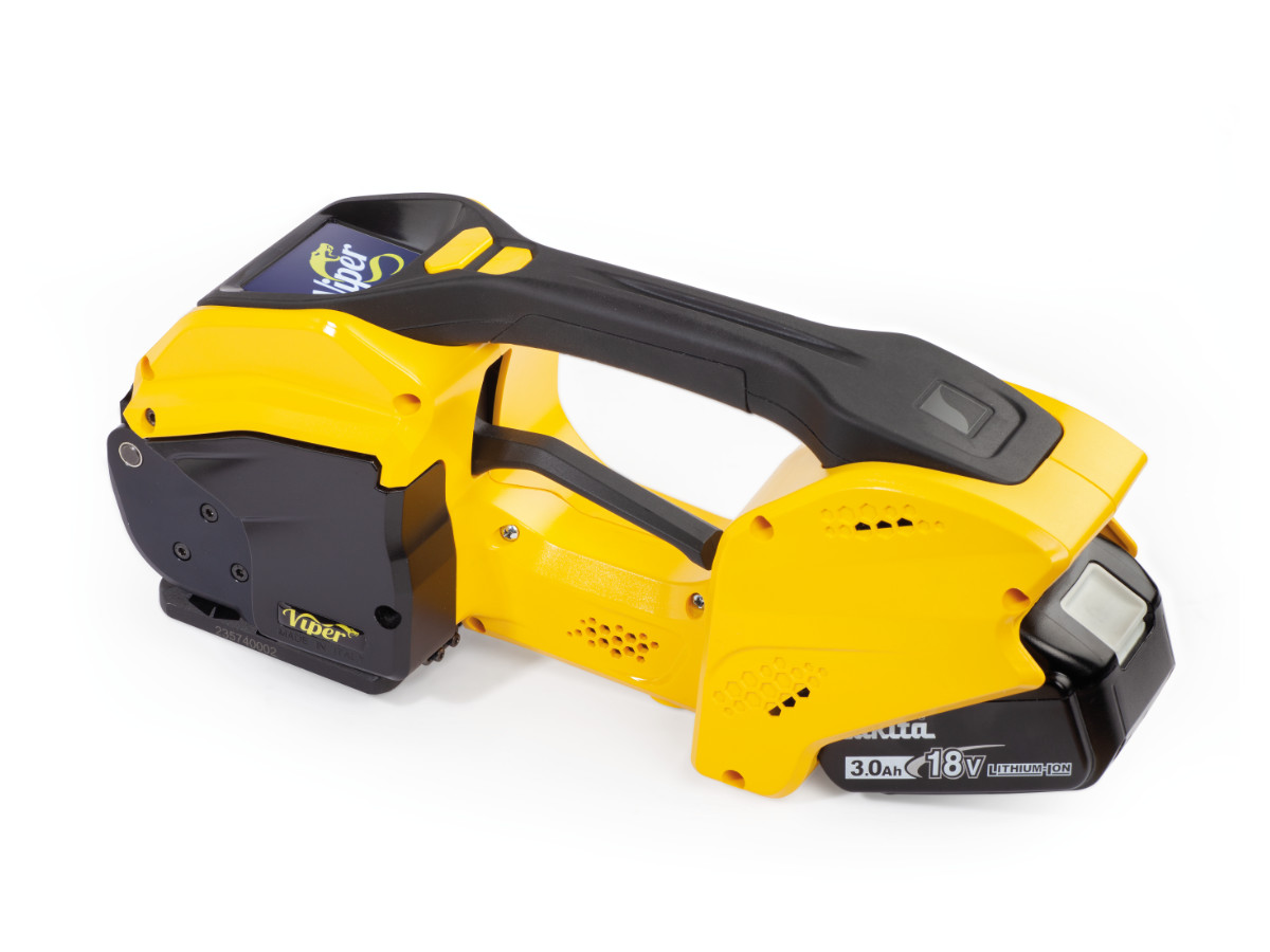 Levně Páskovač akumulátorový VIPER, PP, PET, šírka 10 - 16 mm (2700 N)