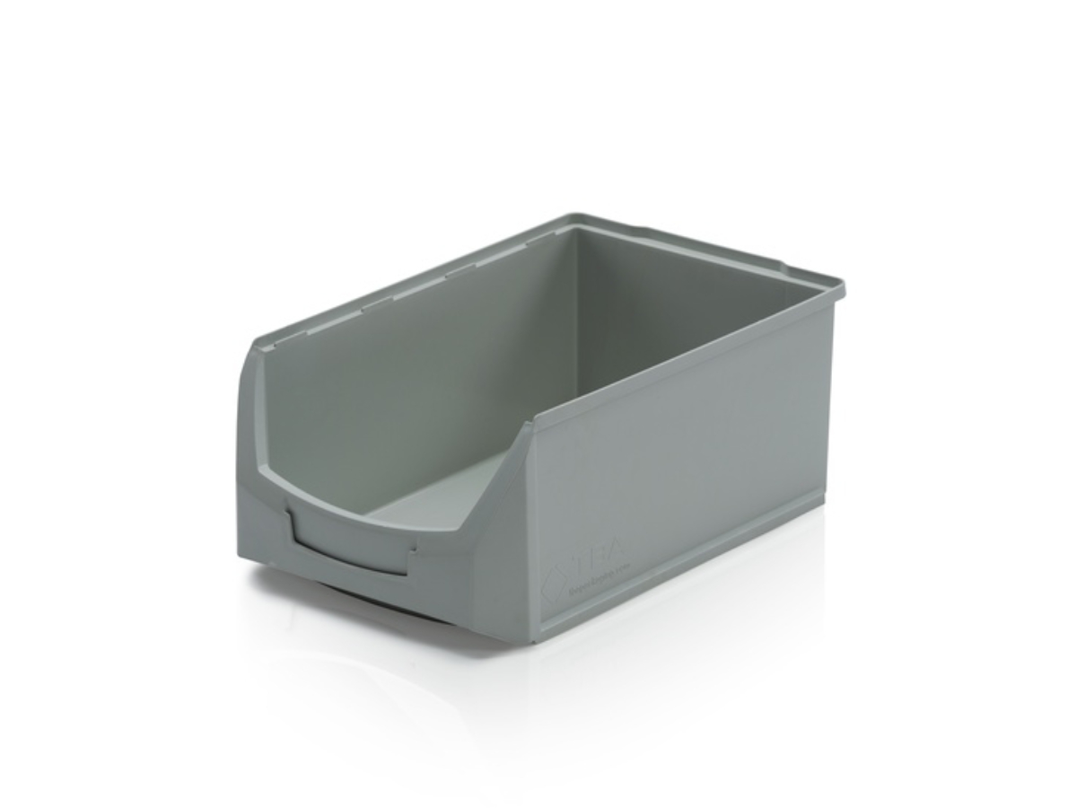 2 ks - Plastový zásobník 500x310x200 - sivá