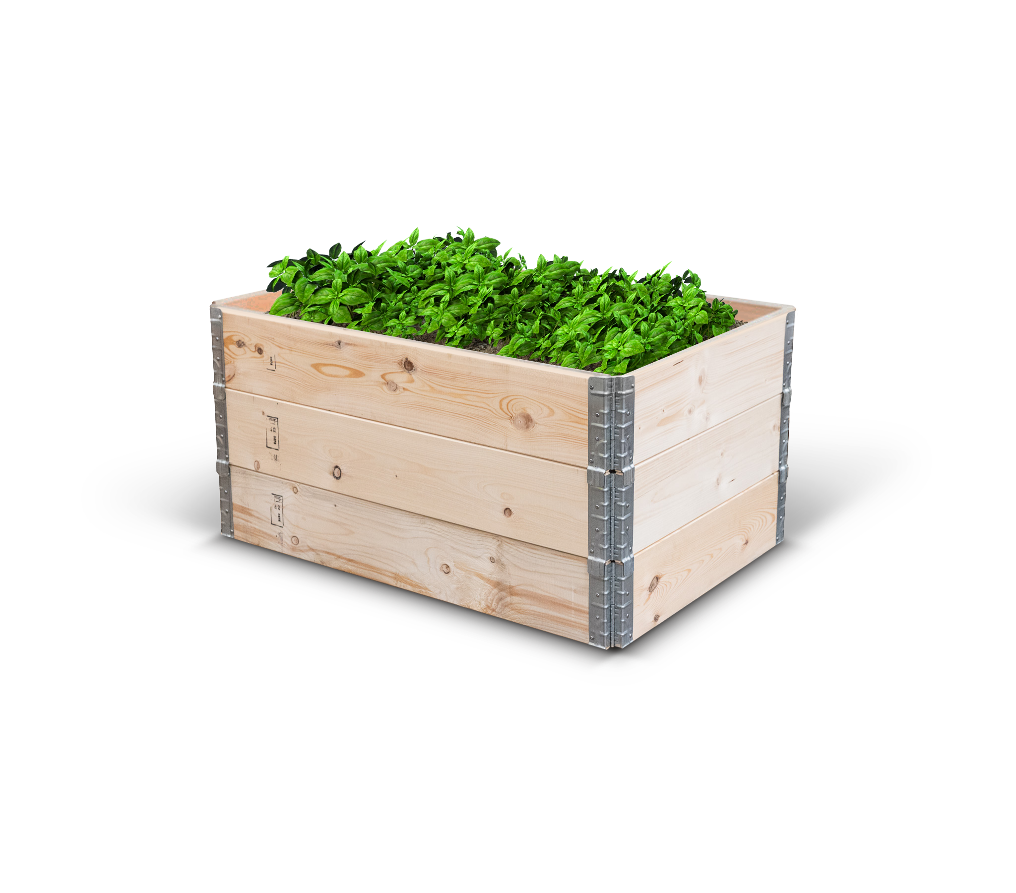 Levně Set pre vyvýšený záhon 800x600x600