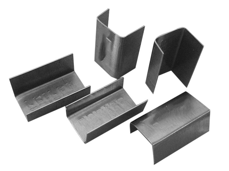 Levně 2500 ks - Spona viazacia plechová 12 mm pre pásku polypropylénovú šírky 12 mm