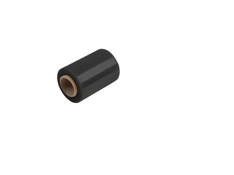 Levně Stretch fólia čierna ručná 100 mm / 23 µm / 150 m prieťažná