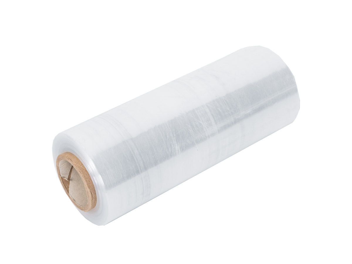 Levně Stretch fólia ručná 250mm / 15µm / 300m, biela