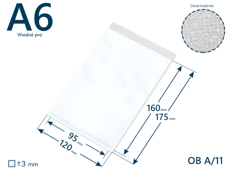 Bublinková obálka A/11 - 001
