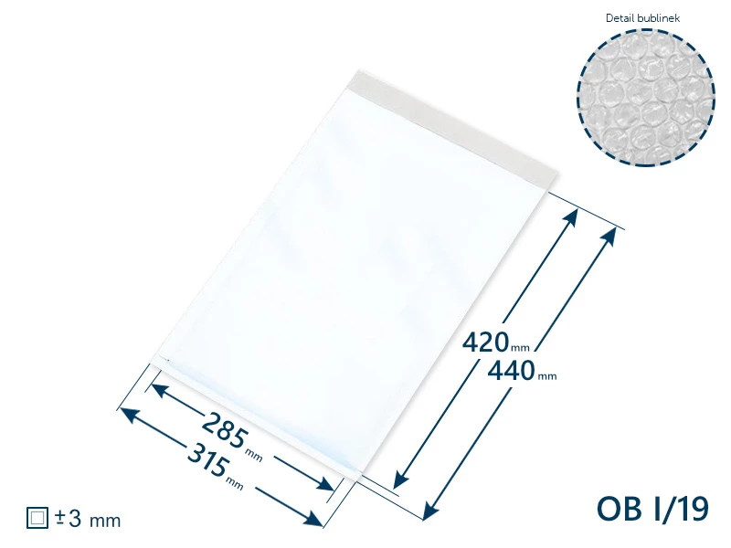 Bublinková obálka I/19 - 001