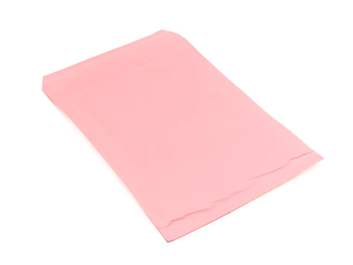 Bublinková obálka D, ružová - 002