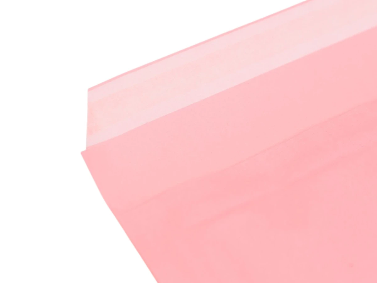 Bublinková obálka D, ružová - 005