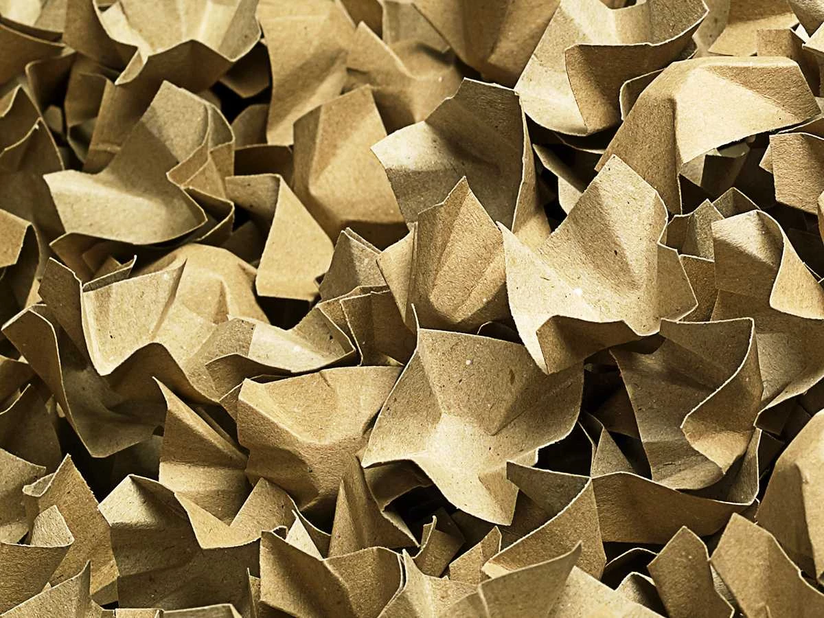 Fixačné telieska papierová, chipsy 400l hnedé - 001