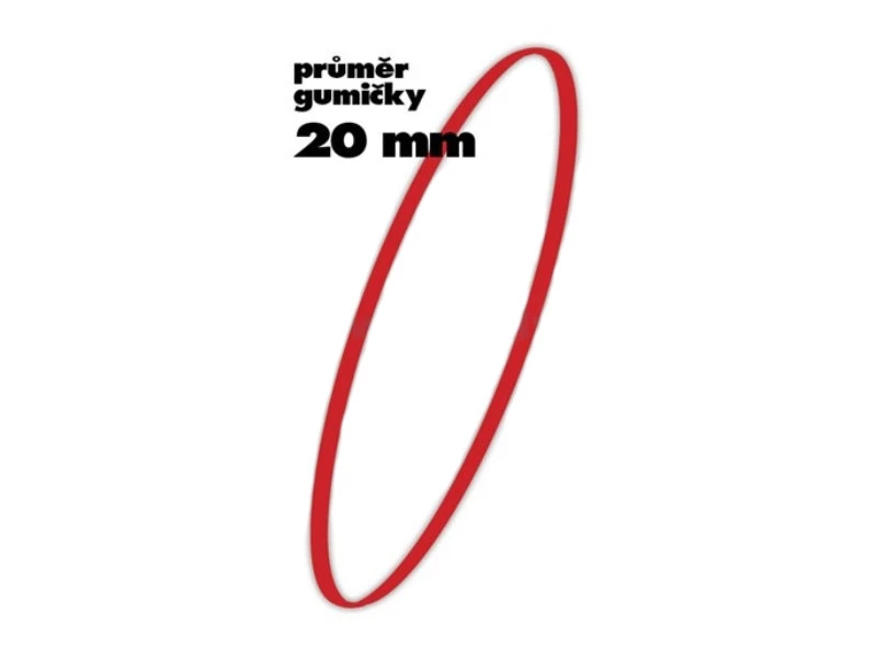 Gumičky zväzkovacie pr. 20 mm -á 1000 g - 001
