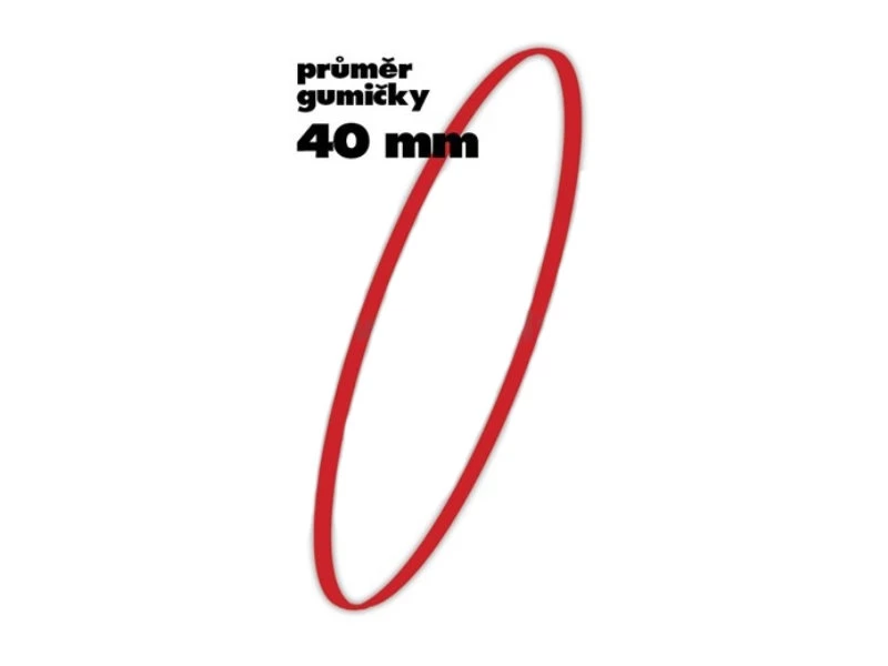 Gumičky zväzkovacie pr. 40 mm -á 1000 g - 001