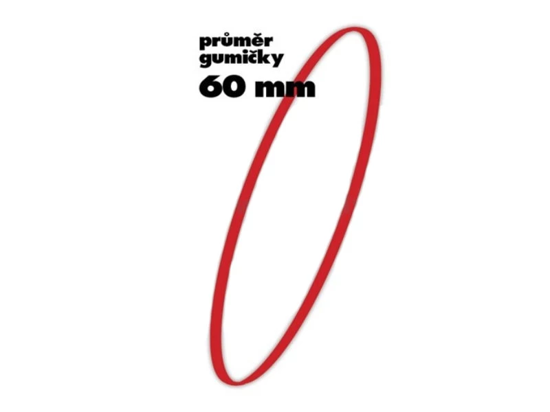 Gumičky zväzkovacie pr. 60 mm -á 1000 g - 001