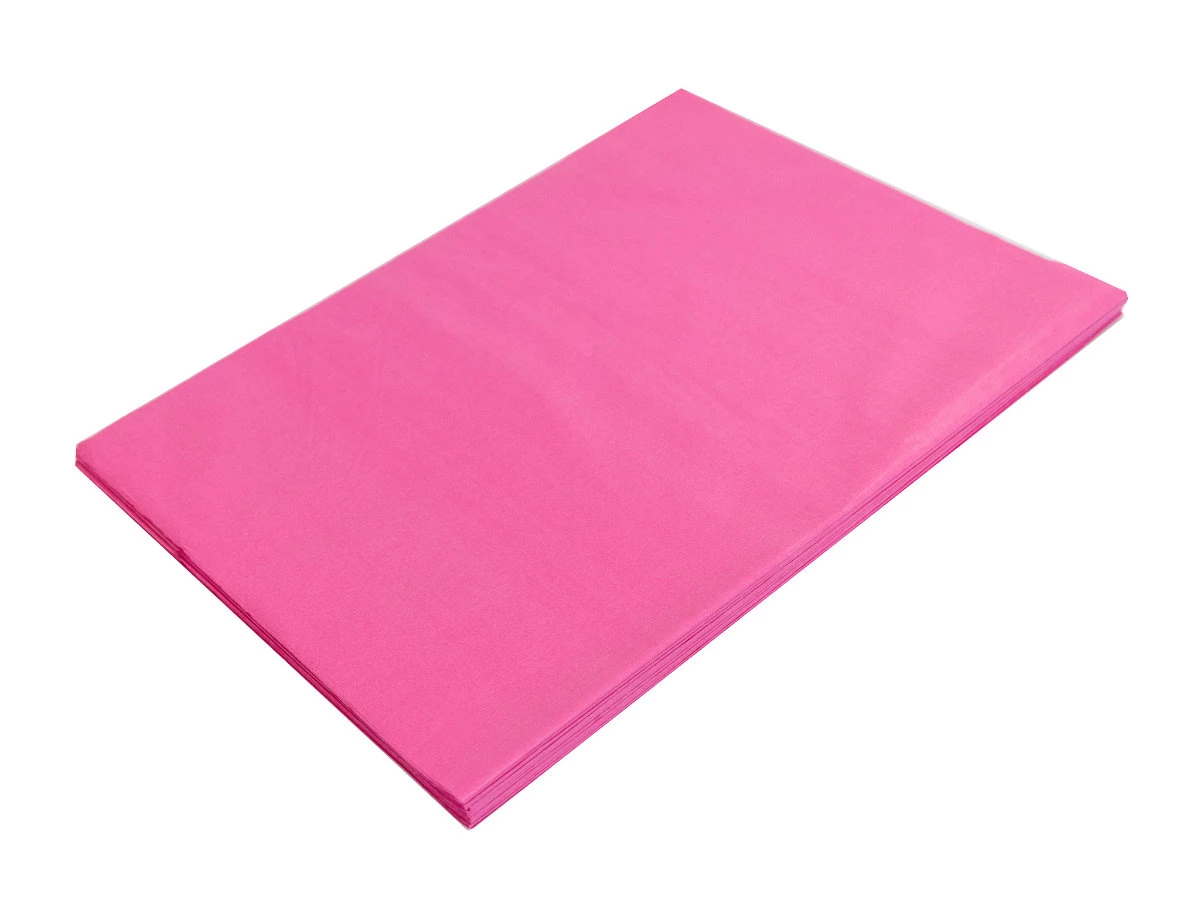 Hodvábny papier 500x750 tmavo ružová - 002