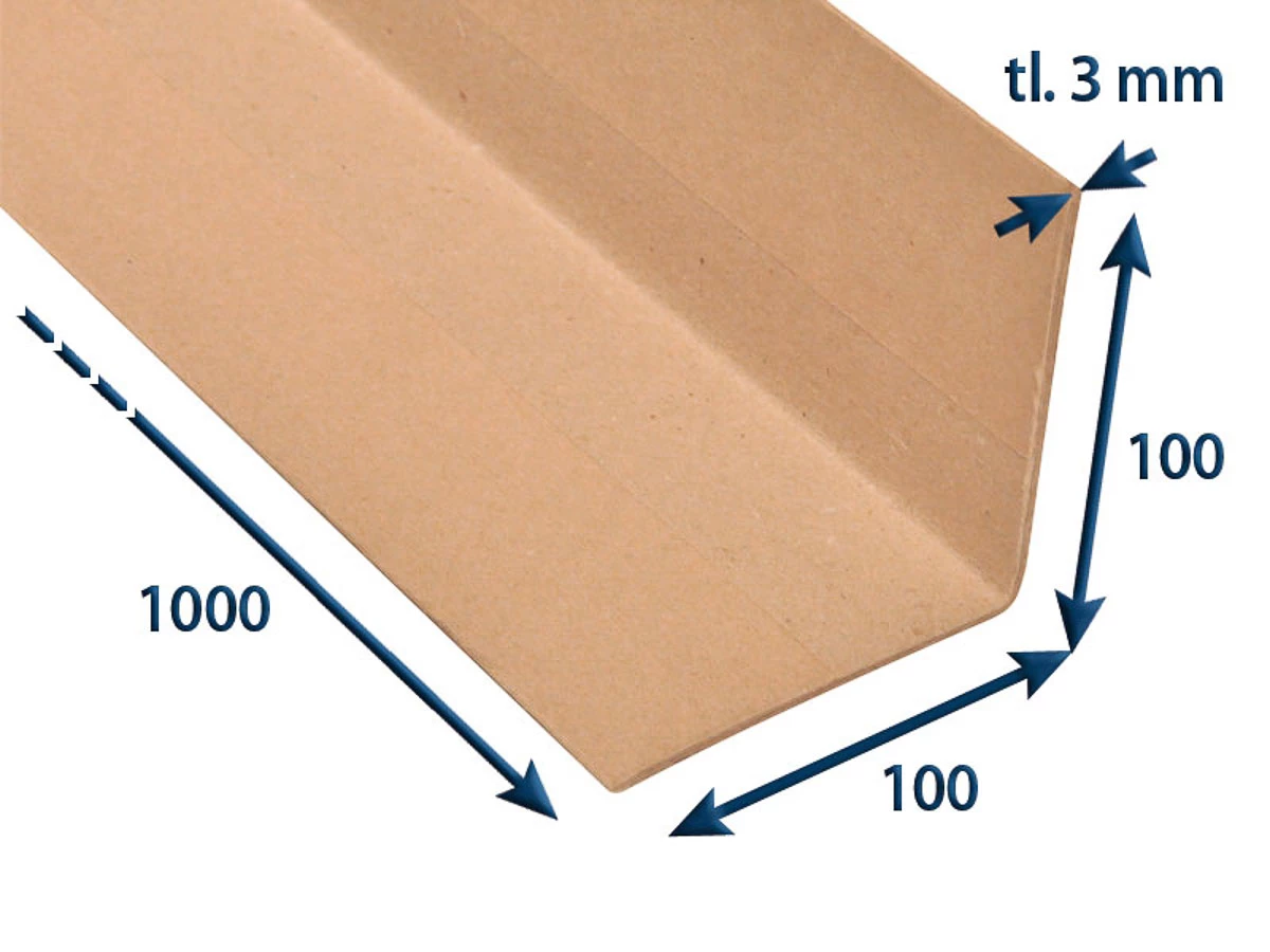 Hrana papierová 100x100x3 - dĺžka 1000 - 001
