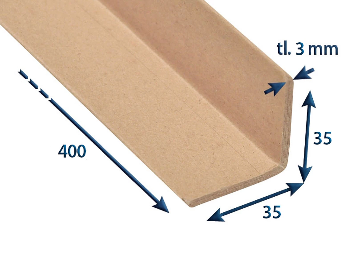 Hrana papierová 35x35x3 - dĺžka 400 - 001