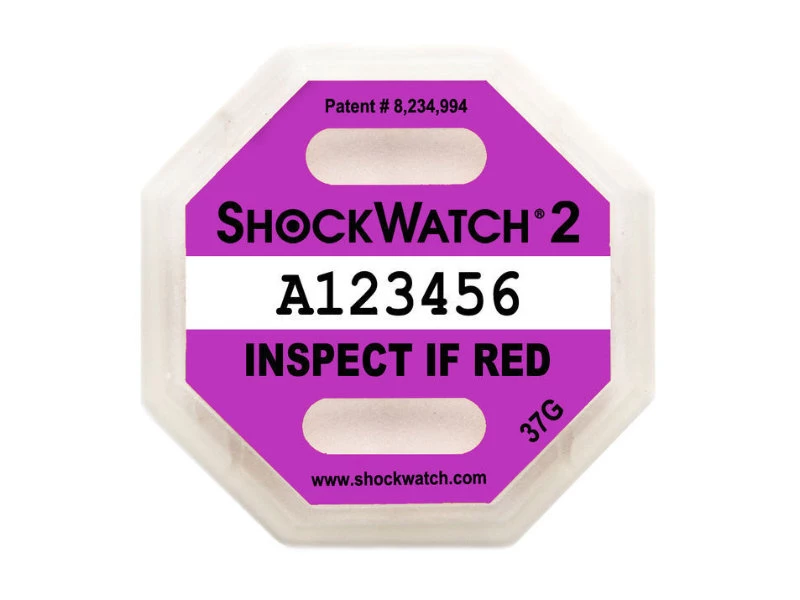 Indikátor nárazu Shockwatch2 - 37 g, fialový - 001