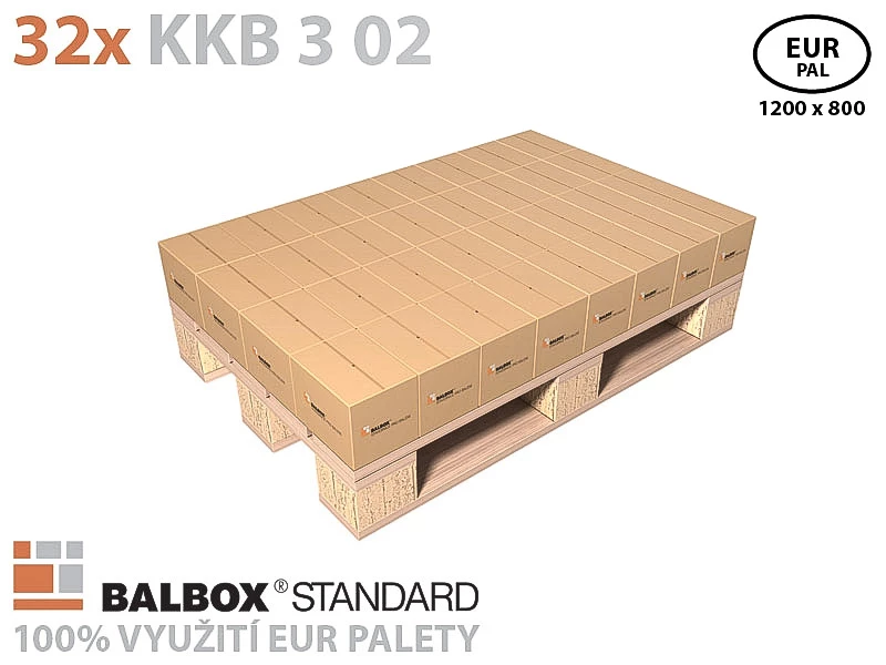 Kartónová krabica 200x150x150 3VVL chlopňová - 005