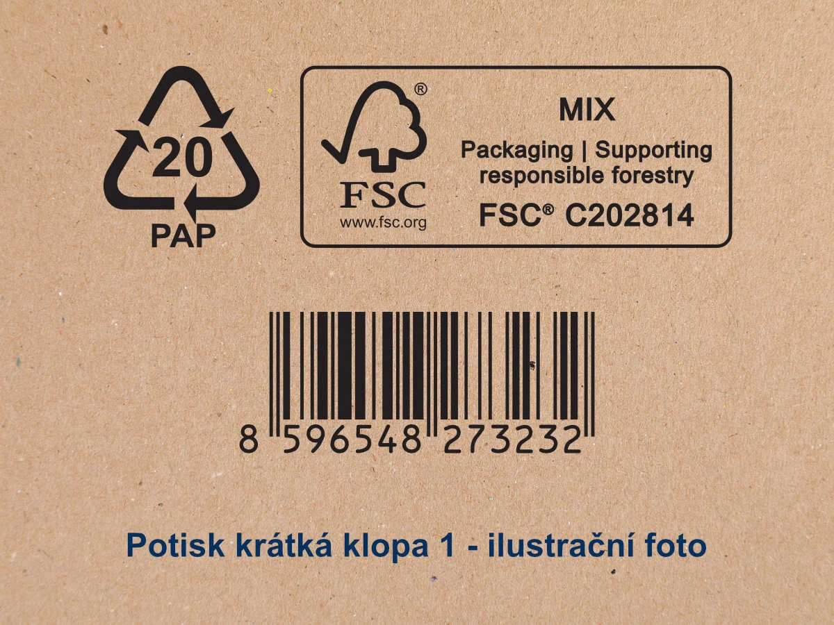 Kartónová krabica 300x300x300 5VVL klopová - 003