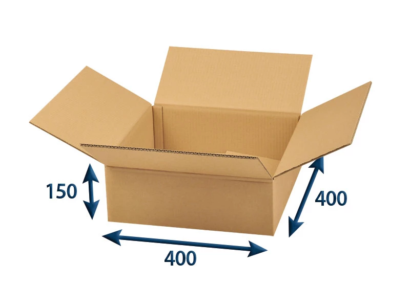 Kartónová krabica 400x400x150 5VVL chlopňová - 001