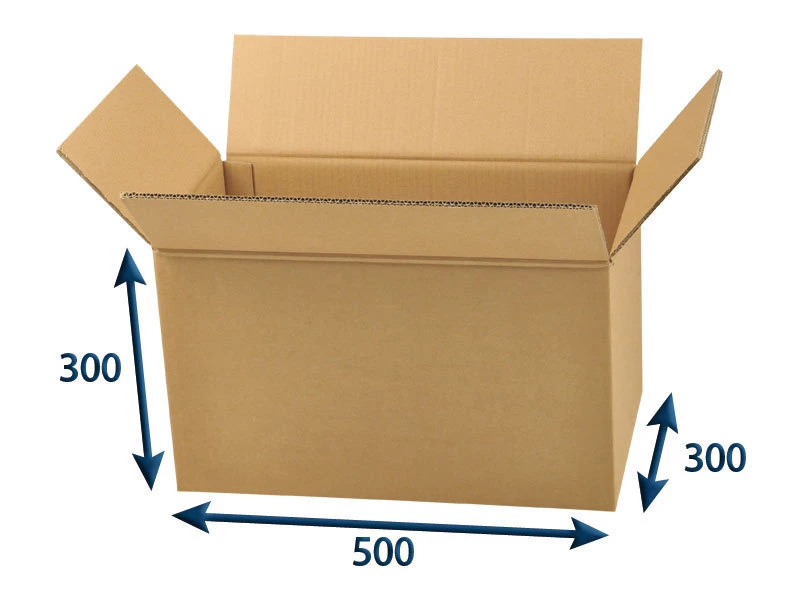 Kartónová krabica 500x300x300 5VVL chlopňová - 001