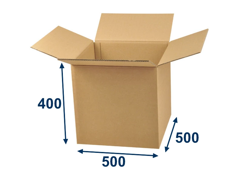 Kartónová krabica 500x500x400 5VVL chlopňová - 001