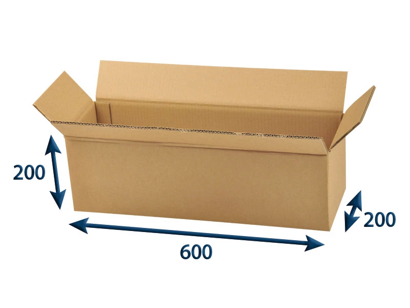 Kartónová krabica 600x200x200 5VVL chlopňová - 001