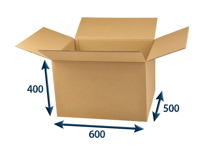 Kartónová krabica 600x500x400 5VVL chlopňová - 001