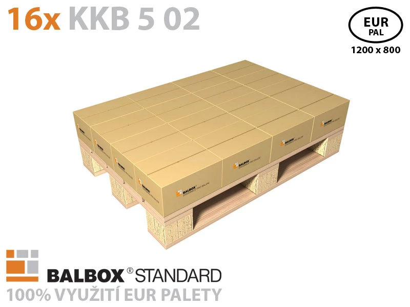 Kartónová krabica chlopňová ECONOMY 5VVL 300x200x150 - 003