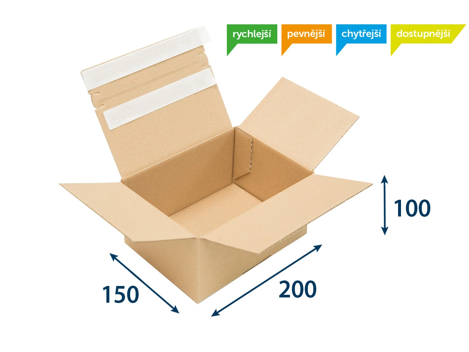 Rýchlouzatváracie krabice SPEEDBOX 200x150x100 3VVL 2LP - 001