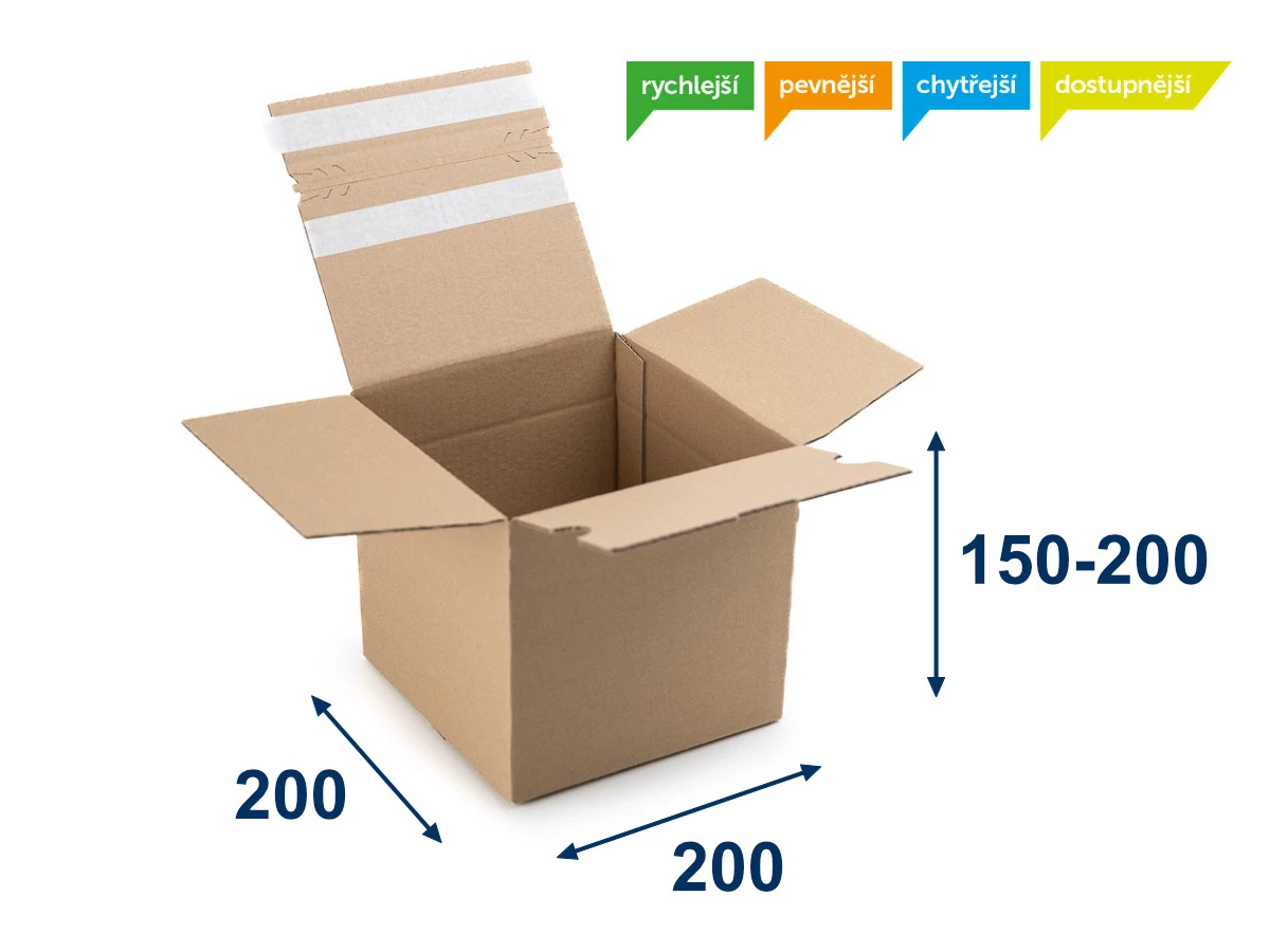 Rýchlouzatváracie krabice SPEEDBOX 200x200x200/150 3VVL 2LP - 001