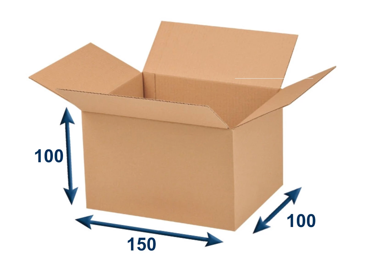 Krabica chlopňová 150x100x100 3VVL - 001